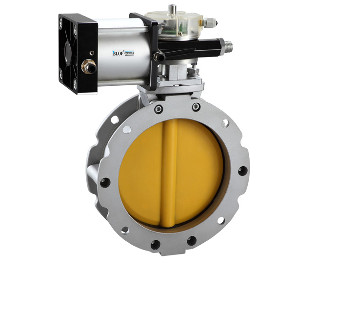 BLF气动粉体蝶阀