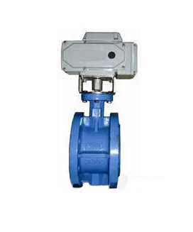 电动法兰软密封蝶阀